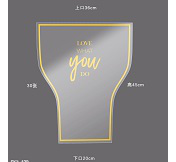 Конус рис/рис 36/45 Золотая Кайма (1уп/30шт) Цена за лист