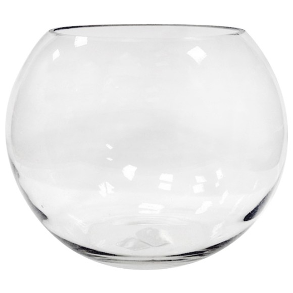 Ваза стеклянная Шаровая 5лит D-22,7см Арт-2070