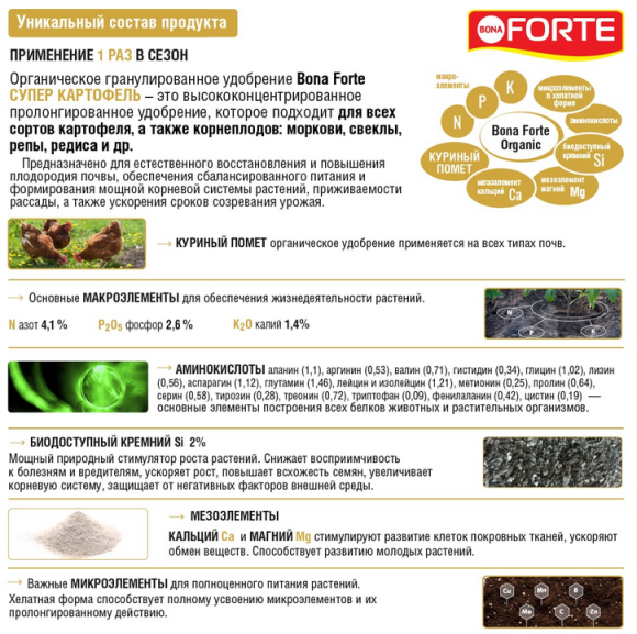 Удобрение Супер Картофель 2кг Бона Форте (1уп/10шт) min 5шт Удобрение Супер Картофель 2кг Бона Форте (1уп/10шт) min 5шт
