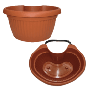 Горшок Терра с кольцевым фиксатором 280мм высота 15см