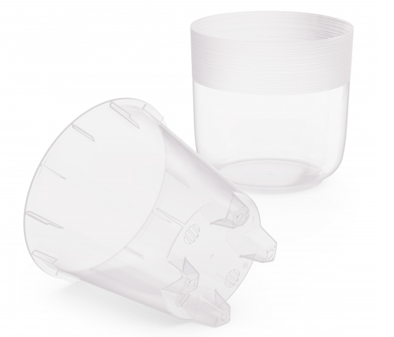 Горшок Линель для орхидей 2,7лит Прозрачный М-8401 D-15см (с дренажной системой) Горшок Линель для орхидей 2,7лит Прозрачный М-8401 D-15см (с дренажной системой)