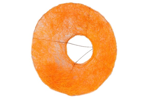 Каркас для букета 25см Сизаль Гладкий Оранжевый