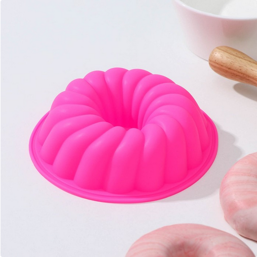 Форма силиконовая для выпечки Немецкий Кекс 12*2,5см Арт-1057117