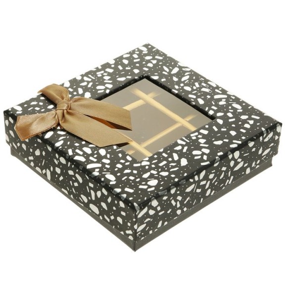 Коробка Подарочная L13,5см W13,5см H4см Арт-2489480