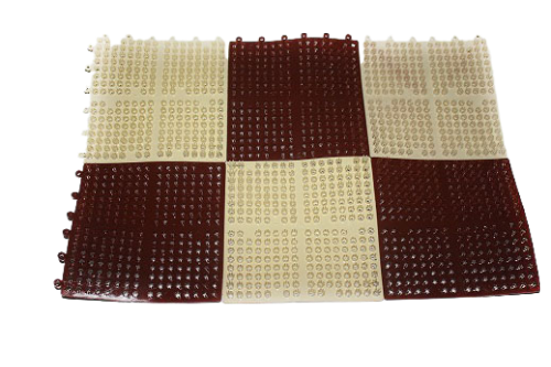 Коврик трава коричневая 51*34см 6 сегментов пластиковый (СКЛАД) Коврик трава коричневая 51*34см 6 сегментов пластиковый (СКЛАД)