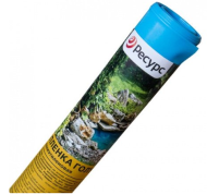 Плёнка П/Э Голубая 350мкм ш-3м (рукав) рулон*10м