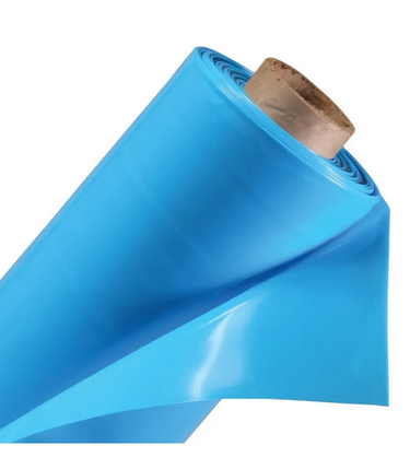 Плёнка П/Э Голубая 350мкм ш-3м (рукав) рулон*10м