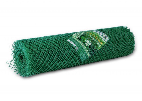 Заборная решётка Сетка Н-1,5м*10м Greengo Зелёная (ячея 1,5*1,5см) Арт-4679695