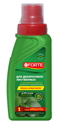 Удобрение Бона Форте Красота Декоративно-Лиственных Растений 285мл (1уп/20шт) min 3шт