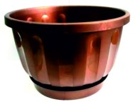 Горшок Терракот подвесной 150мм Бронза высота 13см Горшок Терракот подвесной 150мм Бронза высота 13см