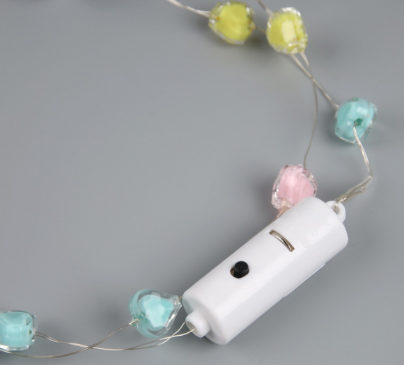 Бусы светодиодные Фигурные (батарейки в комплекте) Арт-10471519/21/22