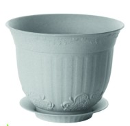 Горшок Ангара 7лит Белый с поддоном