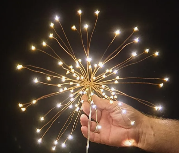 Электрогирлянда 3м 400 ламп Жёлтый свет Арт-1176