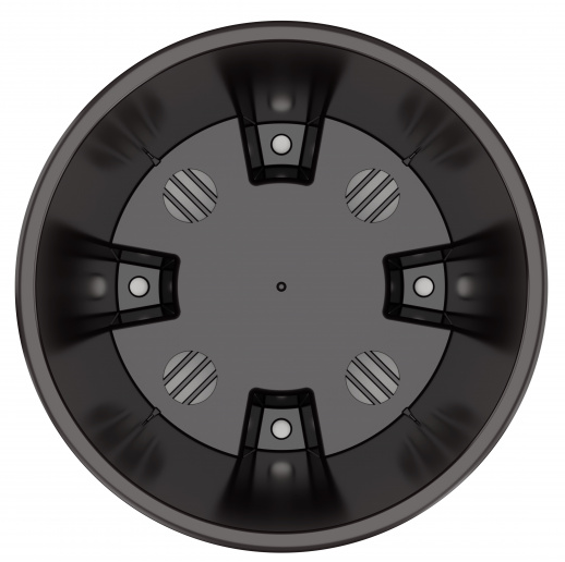 Горшок Линель 6лит Белый М-8704 (с дренажной системой)