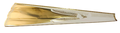 Конус мет/рис 21/80 на 1 розу Золото (1уп/50шт) Цена за лист