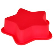 Форма силиконовая для выпечки Пятиконечная звезда 13,5*13,5*3см Арт-1063389 Форма силиконовая для выпечки Пятиконечная звезда 13,5*13,5*3см Арт-1063389