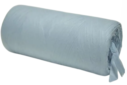 Рафия бумажная 15мм*200ярд Серо-Голубая