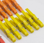 Набор прищепок хозяйственных 15шт Россия