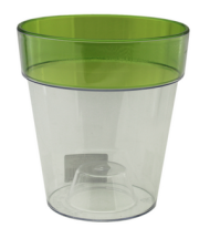 Горшок Протея 1,4лит Орхидейный Зелёный D-13,5см