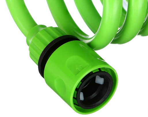 Шланг спиральный 7,5м (+насадка/коннектор 2шт/штуцер1/2-3/4) Арт-9914780