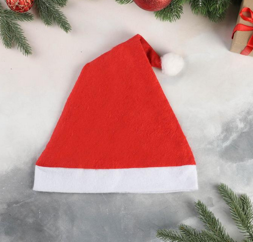 Колпак Новогодний Классика (текстиль) 38*29см Арт-702032