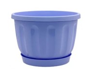 Горшок Терракот подвесной 150мм Голубой высота 13см