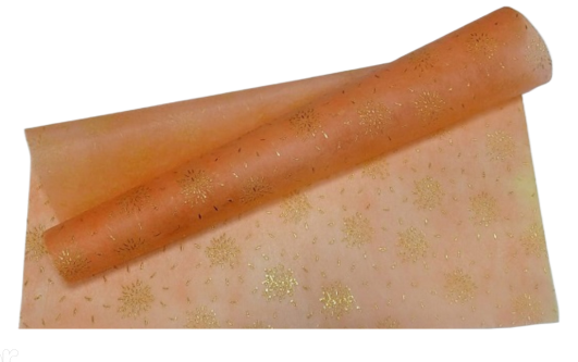 Фетр с рисунком Цветы 53см*5м(Польша) YK разноцветный