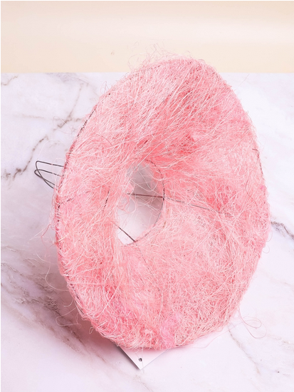 Каркас для букета 25см Сизаль Гладкий Светло Розовый Каркас для букета 25см Сизаль Гладкий Светло Розовый