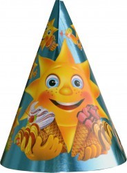 Колпак бумаж Солнышко (1уп/6шт) 67.018