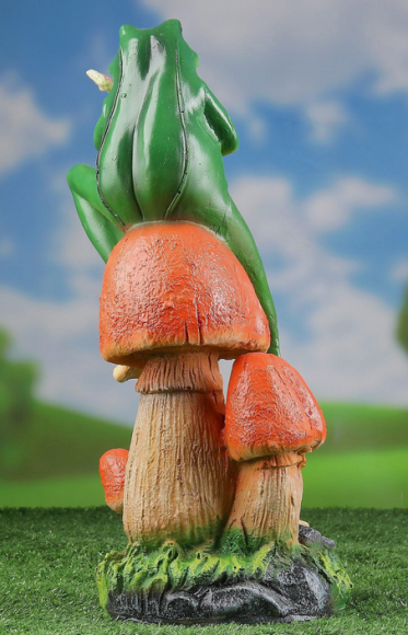 Фигурка Лягушка с бабочкой 39см Арт-1134674