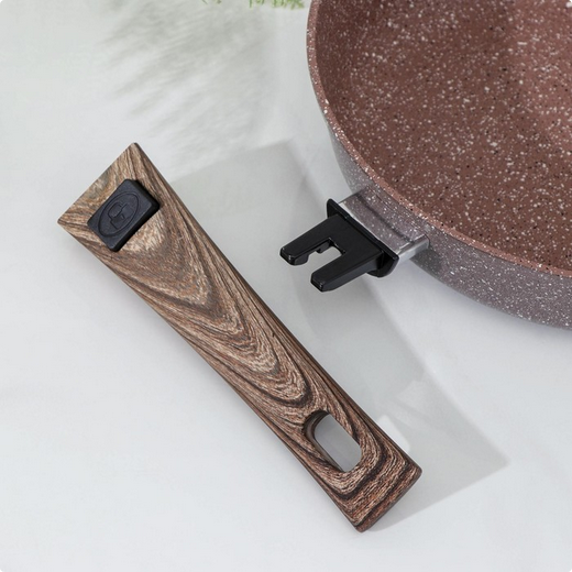 Сковорода Брауни Доляна 26см индукция/съёмная ручка Арт-7261579 Сковорода Брауни Доляна 26см индукция/съёмная ручка Арт-7261579