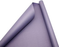 Бумага матовая однотонная Сиреневая 70см*10м