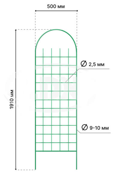 Шпалера Сетка (В-191см Ш*50см) Шпалера Сетка (В-191см Ш*50см)