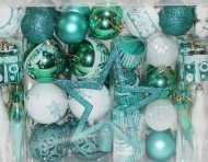 Ёлочное украшение Набор (8см/79шт) Арт-7840