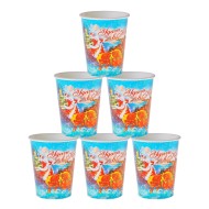 Стакан бумажный Удачи в Новом году 225 мл ( набор 6 шт) 301643