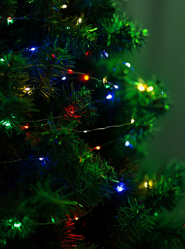 Электрогирлянда 5м 50ламп Цветная MILED USB Арт-3021