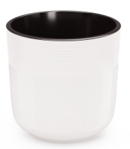 Горшок Линель 4,5лит Белый (с дренажной системой) Горшок Линель 4,5лит Белый (с дренажной системой)