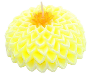 Свеча Георгин Жёлтый 3335