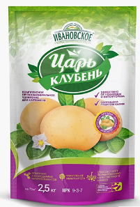 Удобрение Картофельное Царь Клубень 2,5кг (1уп/10шт) ФХ Ивановское