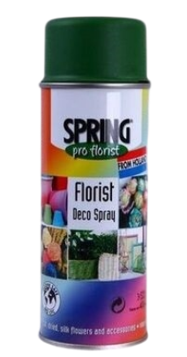 Спрей - краска для срезочных цветов Оливково-Зелёная 400мл Арт-011